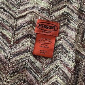 Missoni for Target Zigzag Knit eternity scarf